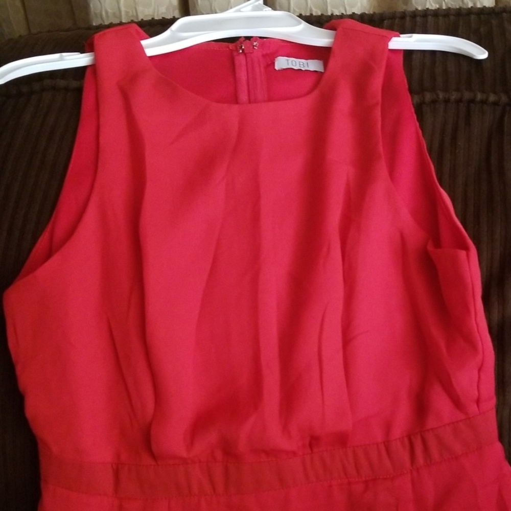 Red dress